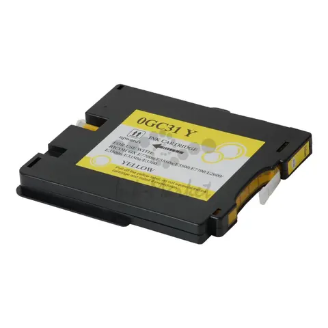 Гелевый картридж Ricoh GC 31Y желтый. Ресурс 1750 стр (405691)