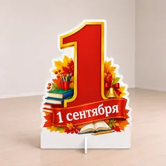 Декорация к 1 сентября Цифра