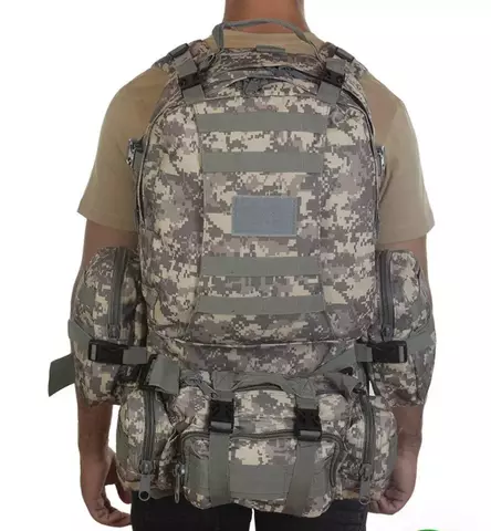 Картинка рюкзак тактический Skully Tactic RWZS42 acu - 6