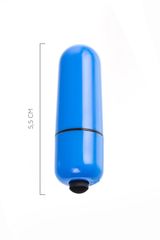 Синяя вибропуля A-Toys Braz - 5,5 см. - 