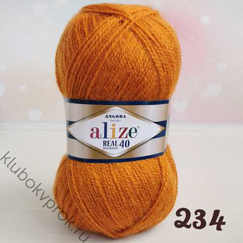 ALIZE ANGORA REAL 40, 234 Рыжий