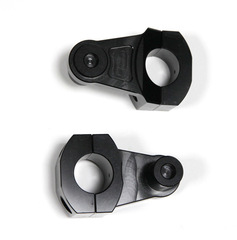 Проставки руля с 22 на 28 мм черные