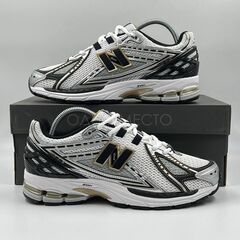 New Balance R White Metallic Gold