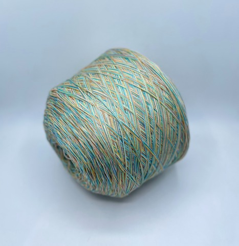 Авторская смотка (пр.Италия), 324м/100гр. Меринос/Нейлон , цвет-Летний бриз, арт-33152