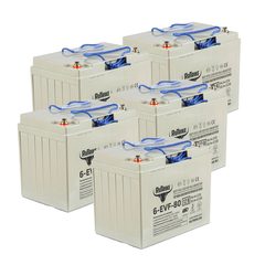 Комплект аккумуляторов RuTrike 6-EVF-80 60V84AH (AGM)