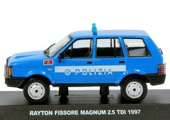 Rayton Fissore Magnum 2,5 TDI Italian 1:43 DeAgostini World's Police Car #S2