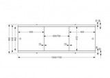 Панель для ванны фронтальная TYPE 3 150