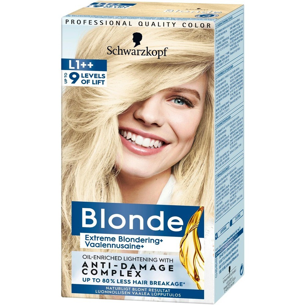 Краска для волос Schwarzkopf Blonde L1++ Extreme Vaalennus – купить за 1  989 ₽ с доставкой из Финляндии