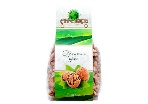 Грецкий орех "Мир Орехов", 180г