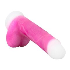 Розовый ротатор-реалистик Roxy 8 Inch Gyrating Dildo - 21,6 см. - 