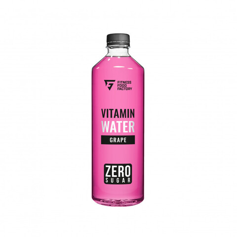 Напиток слабогазированный Vitamin water, 0,5 л, Виноград, Fitness Food Factory