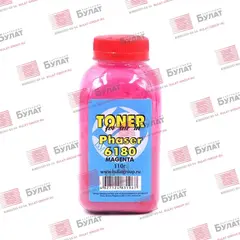 Тонер БУЛАТ Phaser 6180 M для Xerox Phaser 6180, Phaser 6280 (Пурпурный, банка 110 г)