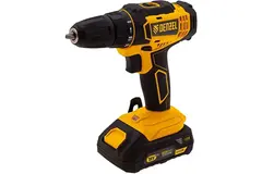 Дрель-шуруповерт аккумуляторная CDL-18-02BM, Li-Ion, 18 В, 2 аккумулятор Denzel, 26116