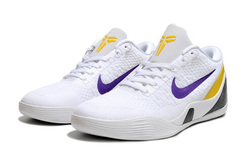 Nike Kobe 9 Low 'Lakers/White' 