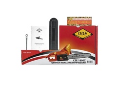 Пила цепная электрическая DDE CSE1800Z (1800 Вт,35см, (1.3-3/8