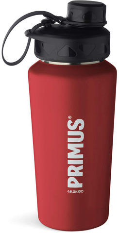 Картинка фляга туристическая Primus TrailBottle 0.6L S.S. Red - 1