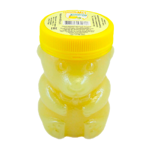 Мёд натуральный «Липовый» ПЭТ медведь, 450 гр
