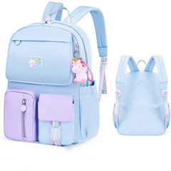 Çanta \ Bag \ Рюкзак Multifunctional Girl Student blue