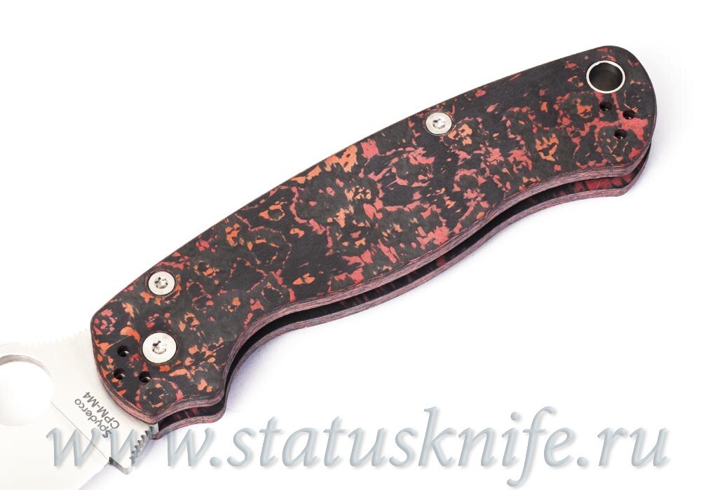 Нож Spyderco Paramilitary 2 C81CFPRDOR2 Lava Flow