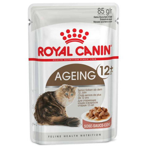 Royal Canin Ageing 12+ пауч для кошек старше 12 лет для поддержание здоровья суставов (желе) 85г