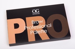 OG-EB2102 Палетка теней+воск для моделирования бровей проф. №03 Brow Professional Palette