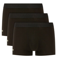 Боксерки Lacoste Casual Black Boxer Briefs 3P - black