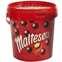 Шоколадные драже Maltesers в ведре 440 гр