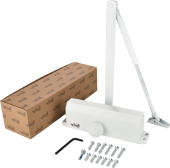 Дверной доводчик DD-140W (белый)