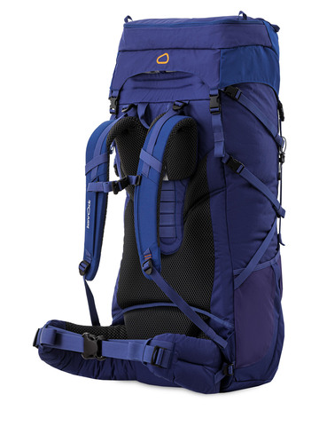 Картинка рюкзак туристический Kanrock Charger 90+15 Deep Blue/Blue - 5