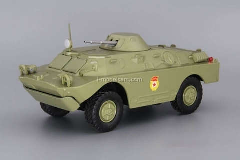 BRDM-2 (Armored Scouting Vehicle) khaki 1:43 DeAgostini Auto Legends USSR #232