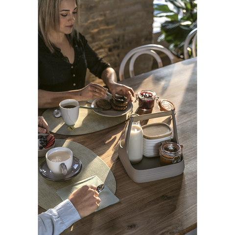 Салфетка подстановочная двухсторонняя Guzzini Fabric мятная