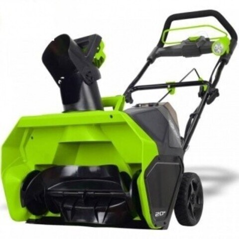 Снегоуборщик Greenworks GD40ST, 2600007, 40v, 51 см, без АКБ и ЗУ (аккумуляторный)