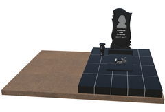 Готовое ритуальное сооружение 1,5м*2,4м (под ключ)