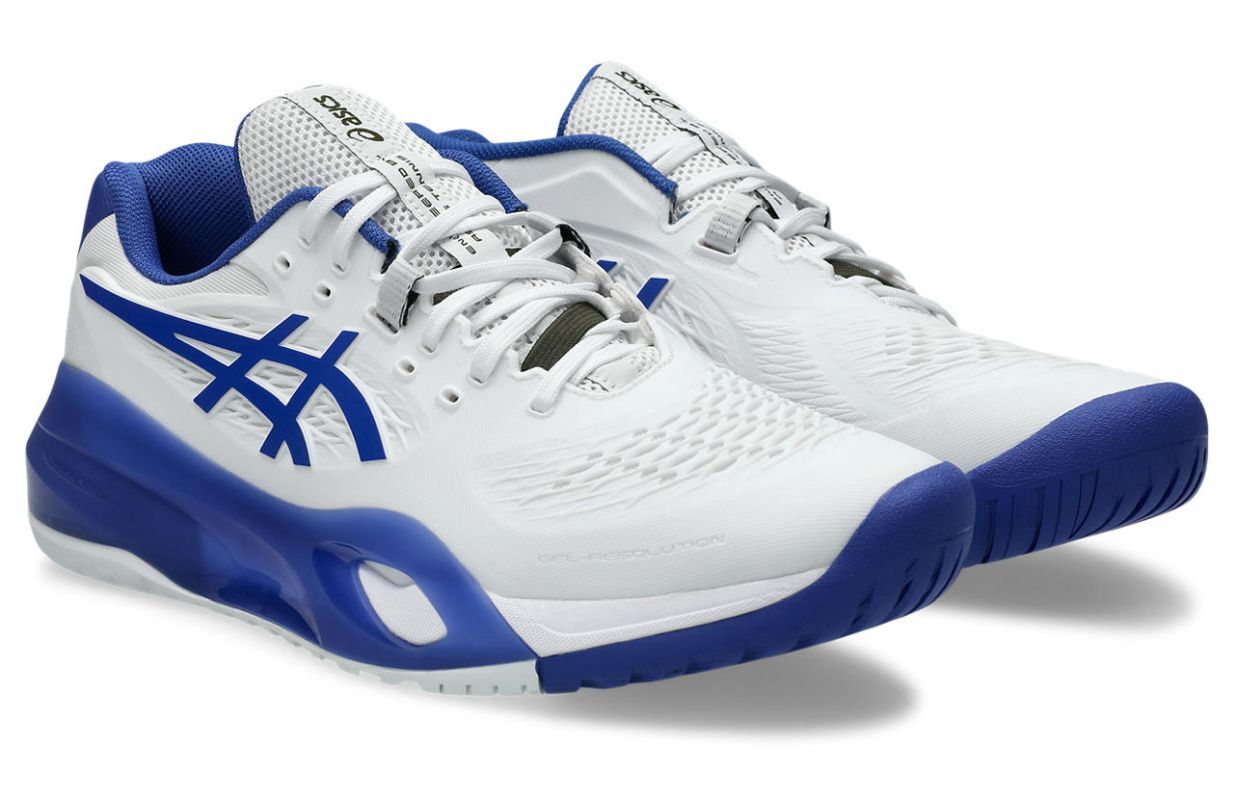 t*5様 アシックスGEL-RESOLUTION X 26.5㎝ ホワイト&グリ Мужские кроссовки теннисные Asics Gel-Resolution X - белый/темный