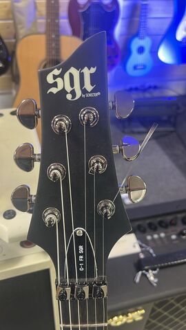 Schecter SGR C-1 FR MSBK - Гитара электрическая, 6 струн, чехол в комплекте