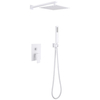 Abber AF8219W Душевая система Abber Daheim AF8219W скрытого монтажа без излива, белая матовая
