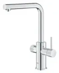 Смеситель для кухни GROHE Blue Pure Minta с выдвижным изливом и возможностью подключения фильтра, хром (30590000)