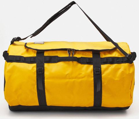 Картинка баул The North Face base camp duffel m Summit Gold-Black - 11