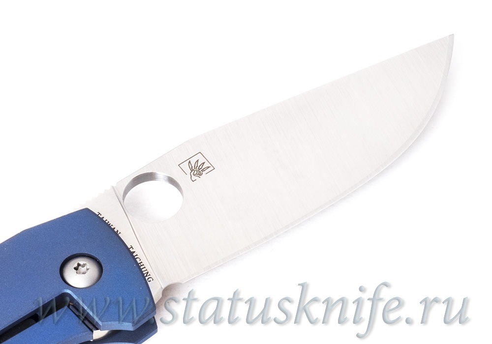 Нож Spyderco C186TIPBL Exclusive Slysz Bowie M390