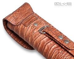 Тубус QK-S Tomahawk 1x1 светло-коричневый аллигатор