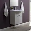 Aquanet 212657 Тумба с раковиной Aquanet Ирис 60 белый (1 ящик, 2 дверцы) (212657)