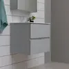 Aquanet 274127 Тумба с раковиной Алвита new 60 2 ящ. цв. серый (274127)