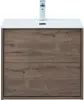 Aquanet 298572 Тумба с раковиной Lino 60 (Flat) Дуб Веллингтон (298572)