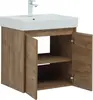 Aquanet 302525 Тумба с раковиной Nova Lite 60 2 дв. цв. дуб рустикальный (302525)