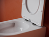 Ceramica Nova Uno CN11001T Унитаз подвесной безободковый, торнадо, с сиденьем микролифт, белый