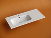 Ceramica Nova CN7003L Раковина накладная мебельная Element, чаша слева 1010x465x180, белый