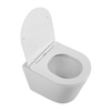 BelBagno BB053CHR/SC FLAY-R Унитаз подвесной безободковый с сиденьем дюропласт soft close, BB053CHR/SC
