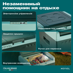 Компрессорный автохолодильник Meyvel AF-N20 (20 л.) (12/24V)
