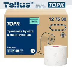 Tork туалетная бумага Mid-size в миди-рулонах белый 127530 фото