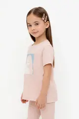 фуфайка  для девочки  КР 302726-1/дымчатая роза к557